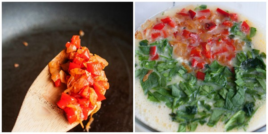Mediterranean Frittata Muffins Ingredients