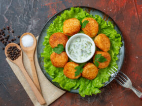 Haloumi Cheese Olive Poppers