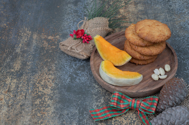 Caramel Stuffed Apple Cider Cookies
