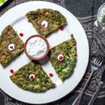 Spinach Arugula Egg White Omelet