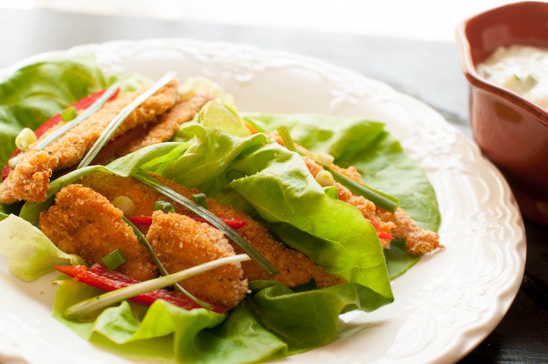 Chicken Lettuce Wraps