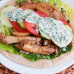 Chicken Shawarma with Garlic Herb Tahini Sauce