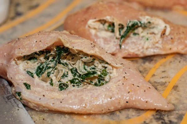 Chicken with Spinach