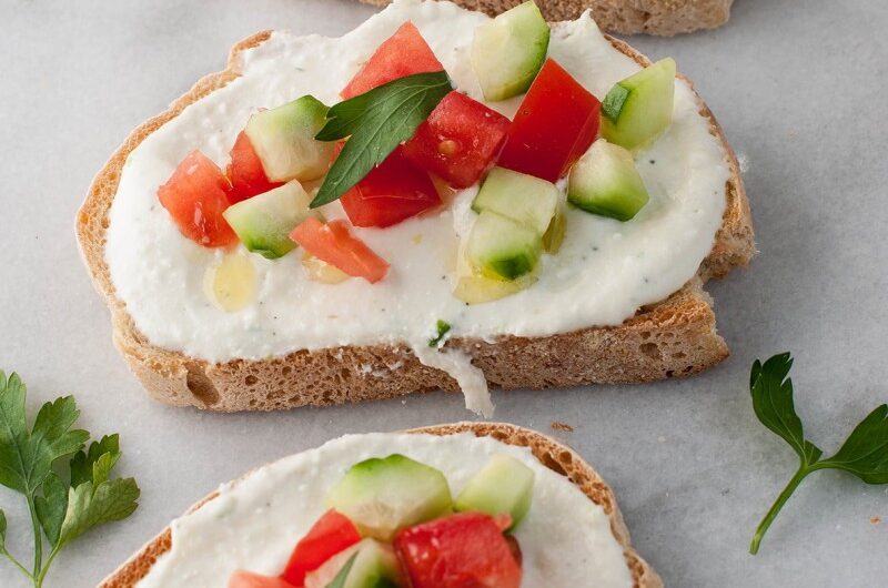 Garlic Herb Whipped Feta