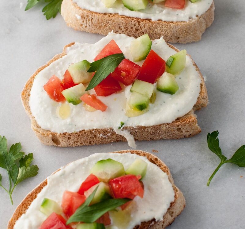 Garlic Herb Whipped Feta