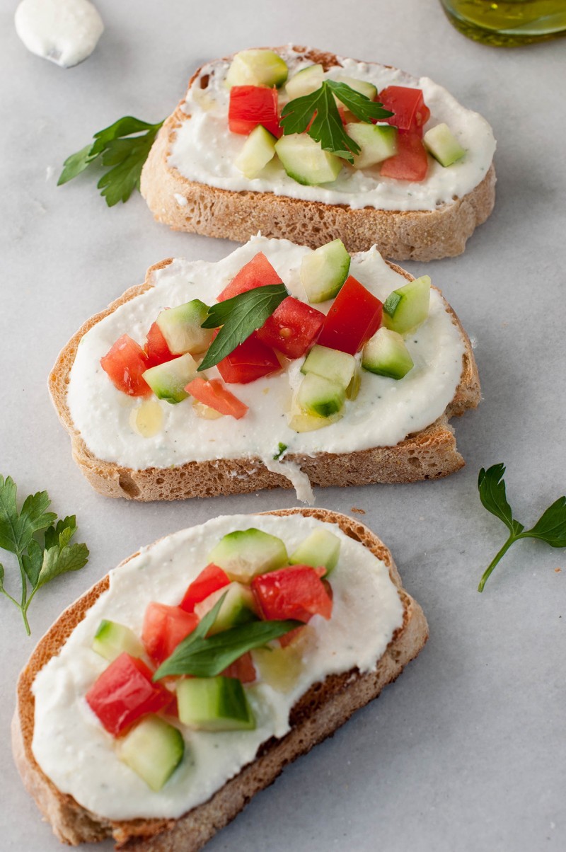 Garlic Herb Whipped Feta