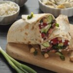 Hummus Veggie Wrap