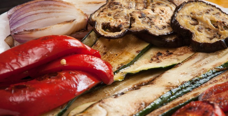 Skillet Roasted Vegetable Muffuletta