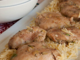 Skillet Rosemary Chicken Thighs