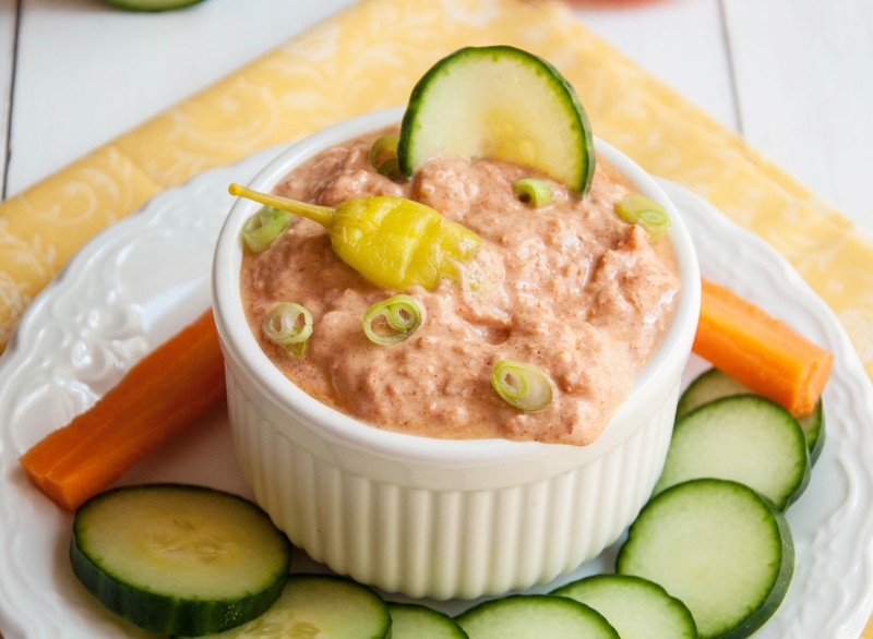 Skinny Zesty Yogurt Dip